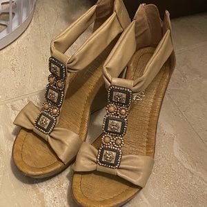 Jeweled Wedges
